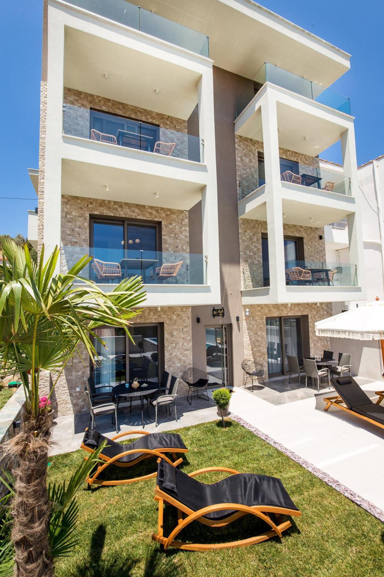 Aigli Skala Maries Deluxe Apartment Skala Marion Ngoại thất bức ảnh