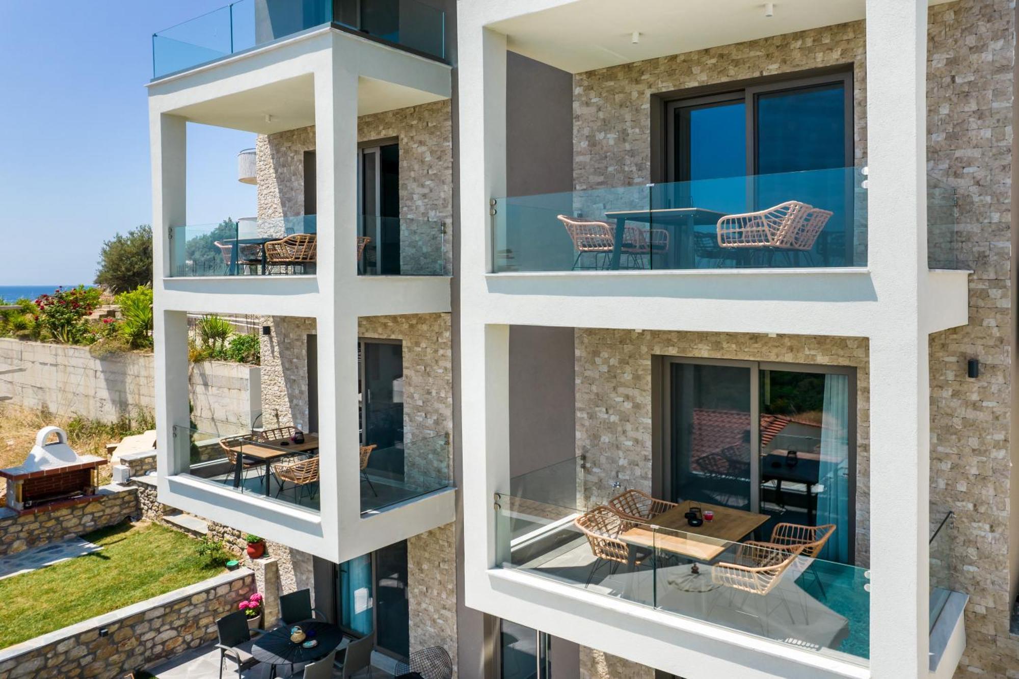 Aigli Skala Maries Deluxe Apartment Skala Marion Ngoại thất bức ảnh